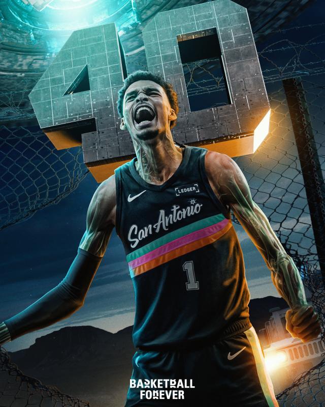 新2网址-狂虐湖人二队！文班亚马26分钟轰40+12历史首人